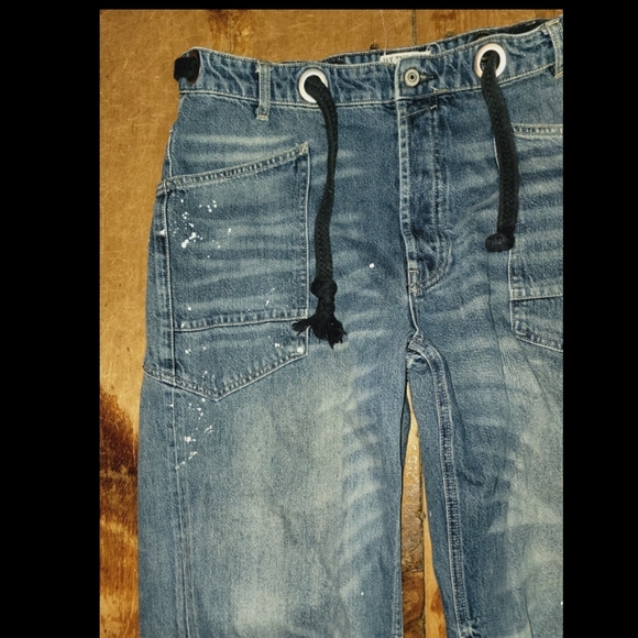 We The Free People Moxie Barrel Jeans Sz 32 - Picture 9 of 16
